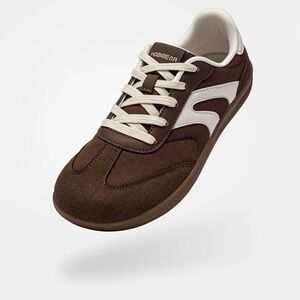 Dark brown Orchid Barefoot Shoes Hobibear retro casual sneakers NIB size 11